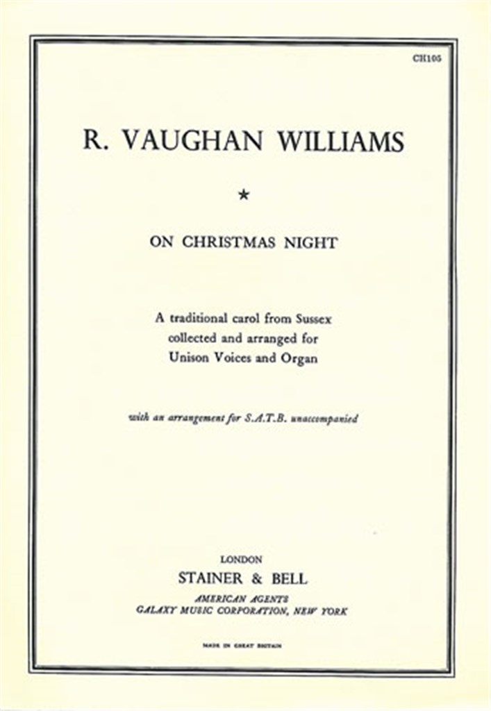 A Sussex Carol On Christmas Night